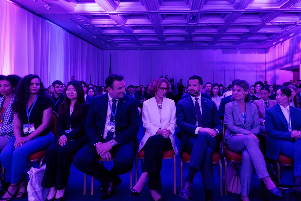NATO Deputy Secretary General Radmila Shekerinska attends the 2025 NATO Youth Summit