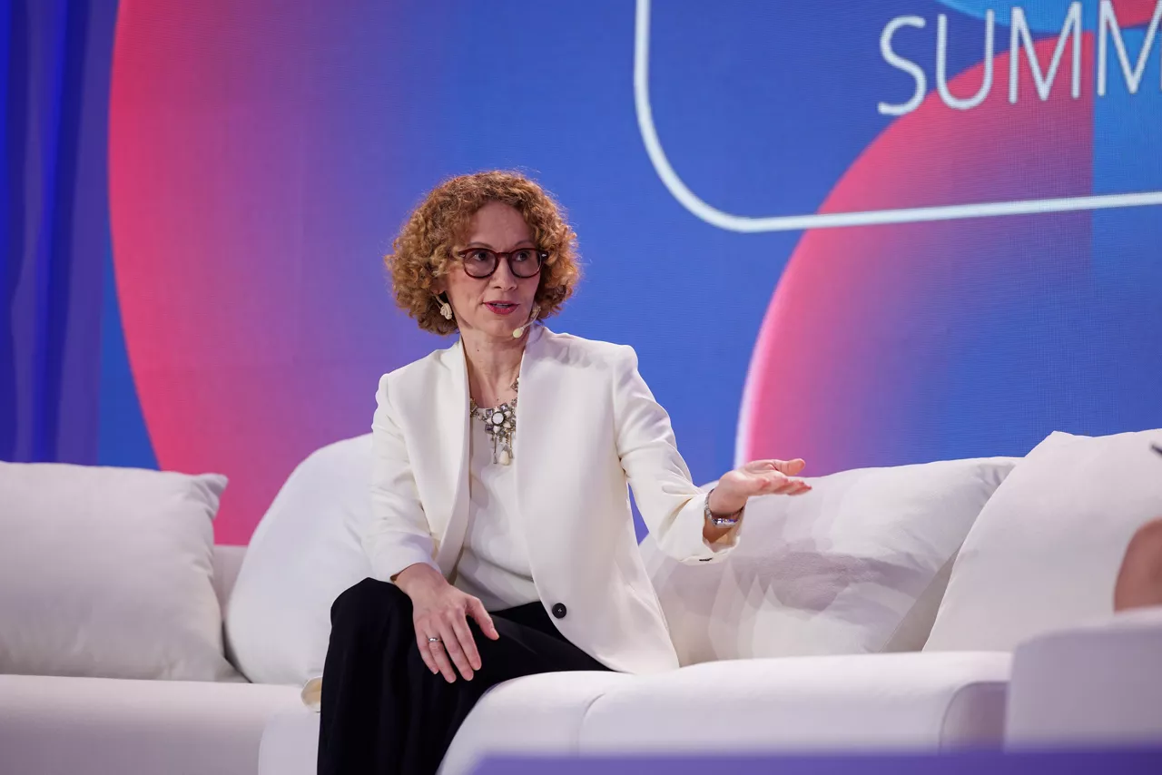 NATO Deputy Secretary General Radmila Shekerinska attends the 2025 NATO Youth Summit