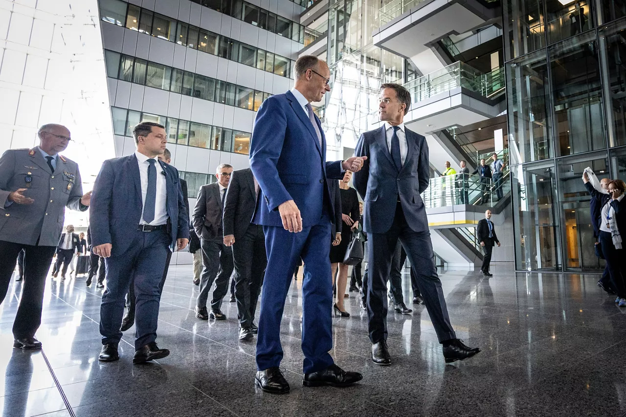 NATO Secretary General Mark Rutte meets with Friedrich Merz, Chancellor of Germany