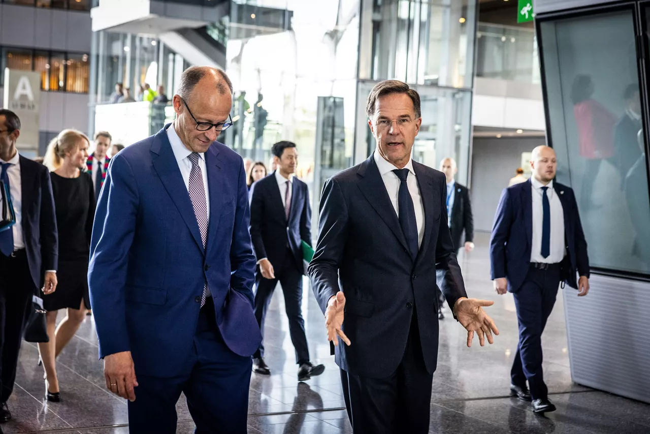 NATO Secretary General Mark Rutte meets with Friedrich Merz, Chancellor of Germany