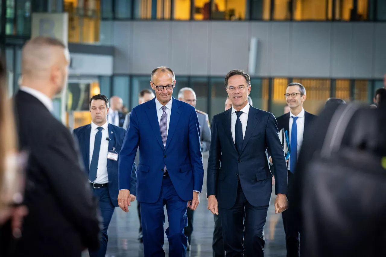 NATO Secretary General Mark Rutte meets with Friedrich Merz, Chancellor of Germany