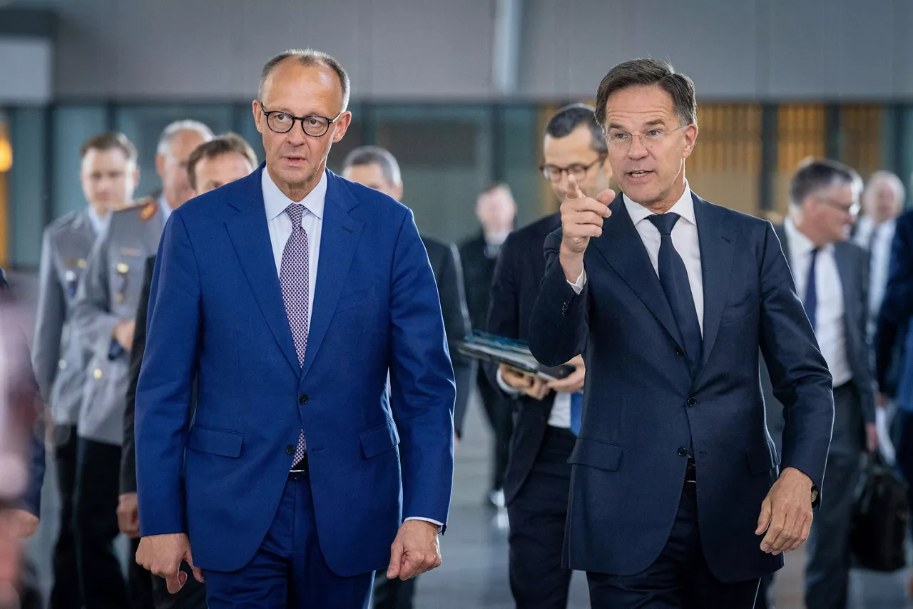 NATO Secretary General Mark Rutte meets with Friedrich Merz, Chancellor of Germany