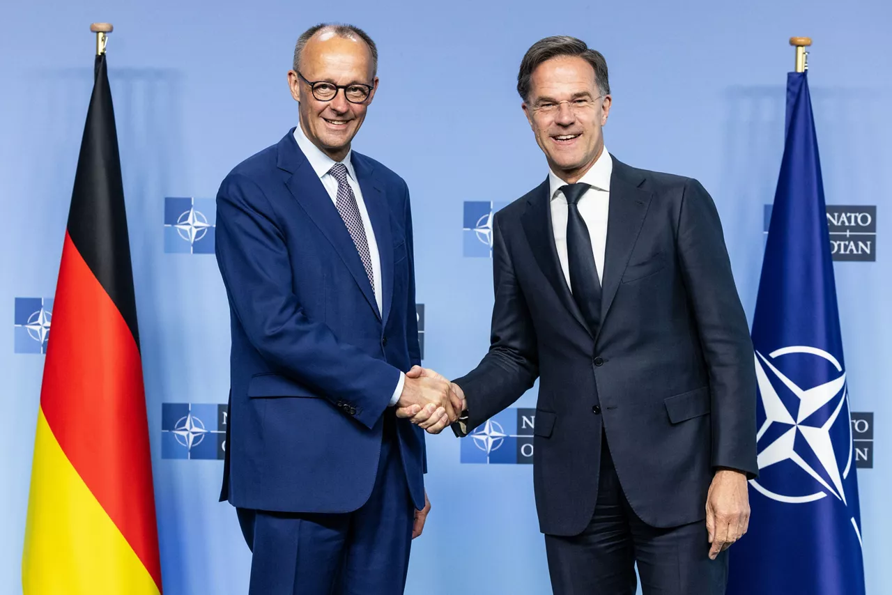 NATO Secretary General Mark Rutte meets with Friedrich Merz, Chancellor of Germany