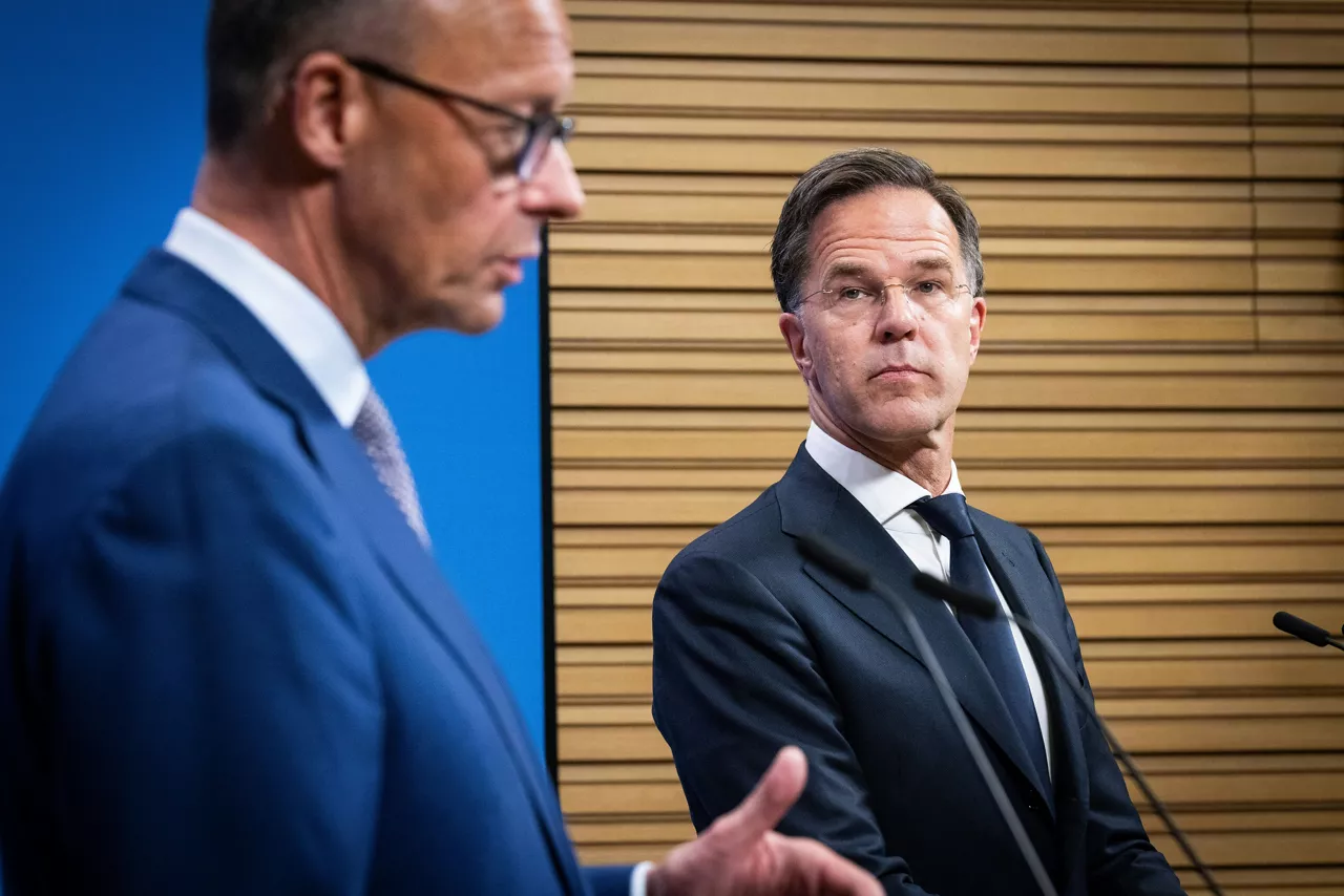 NATO Secretary General Mark Rutte meets with Friedrich Merz, Chancellor of Germany