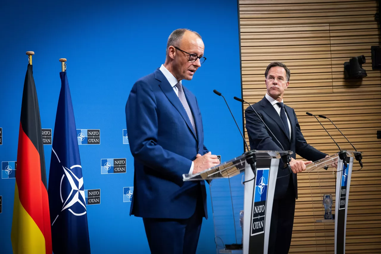 NATO Secretary General Mark Rutte meets with Friedrich Merz, Chancellor of Germany