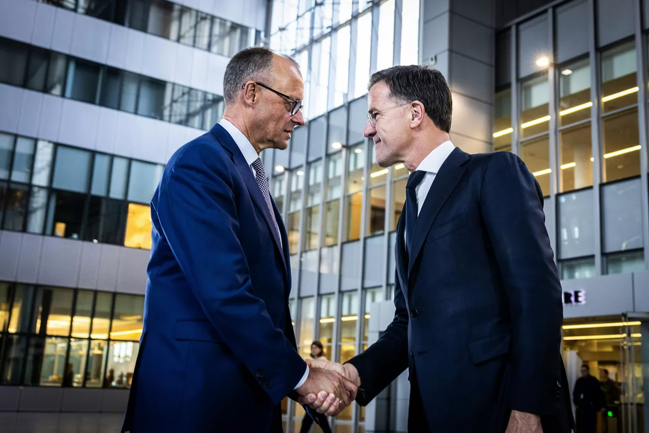 NATO Secretary General Mark Rutte meets with Friedrich Merz, Chancellor of Germany
