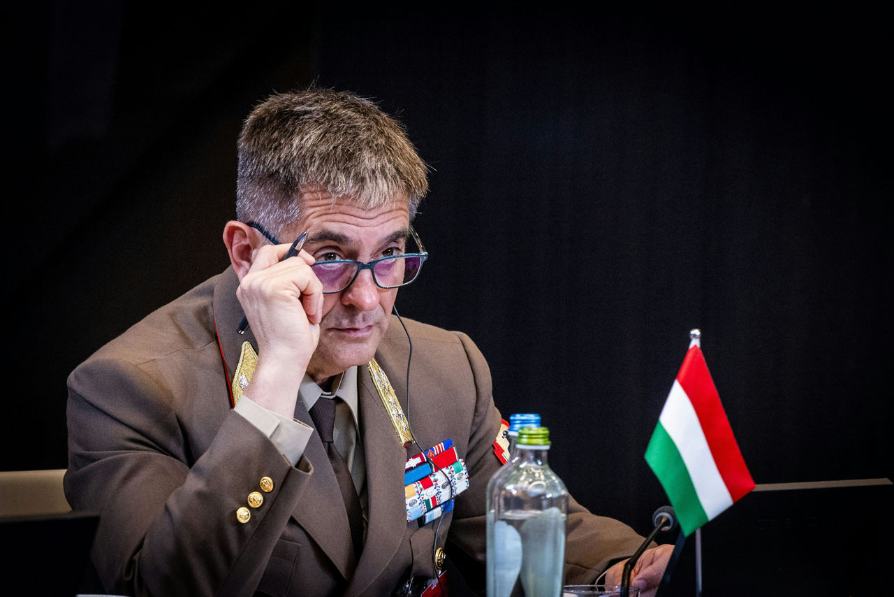 The NATO Chief of Defence of Hungary, General Gábor Böröndi