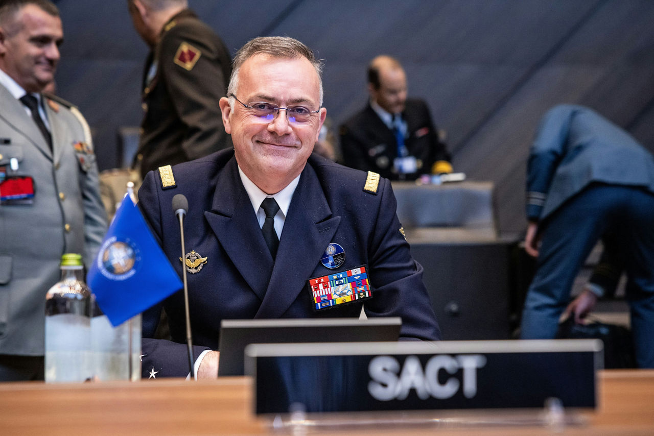 Supreme Allied Commander Transformation, SACT - Admiral Pierre Vandier 