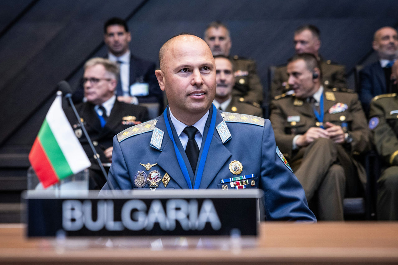The NATO Military Representative of Bulgaria, Lieutenant General Iavor Mateev