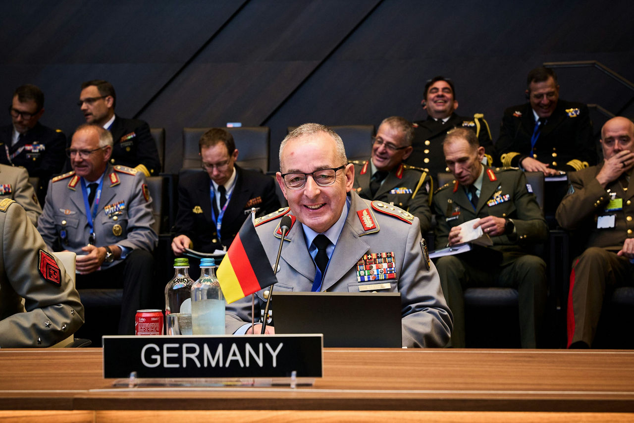 The NATO Chief of Defence of Germany, General Carsten Breuer