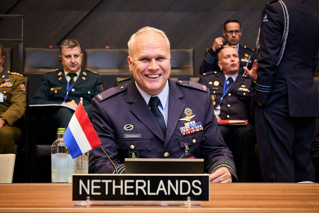 The NATO Chief of Defence of the Netherlands, General Onno Eichelsheim