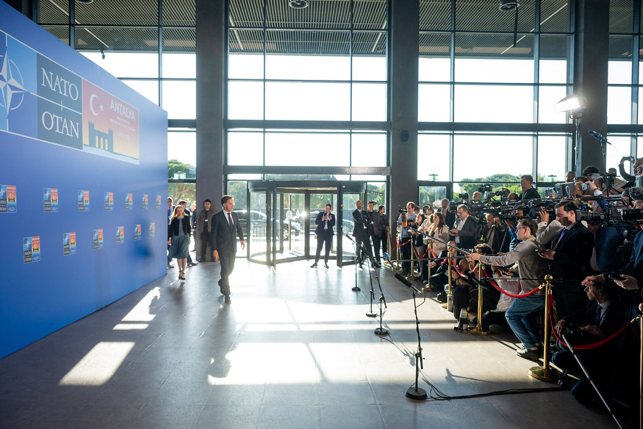 Doorstep statement by NATO Secretary General Mark Rutte ahead of the informal meeting of NATO Ministers of Foreign Affairs