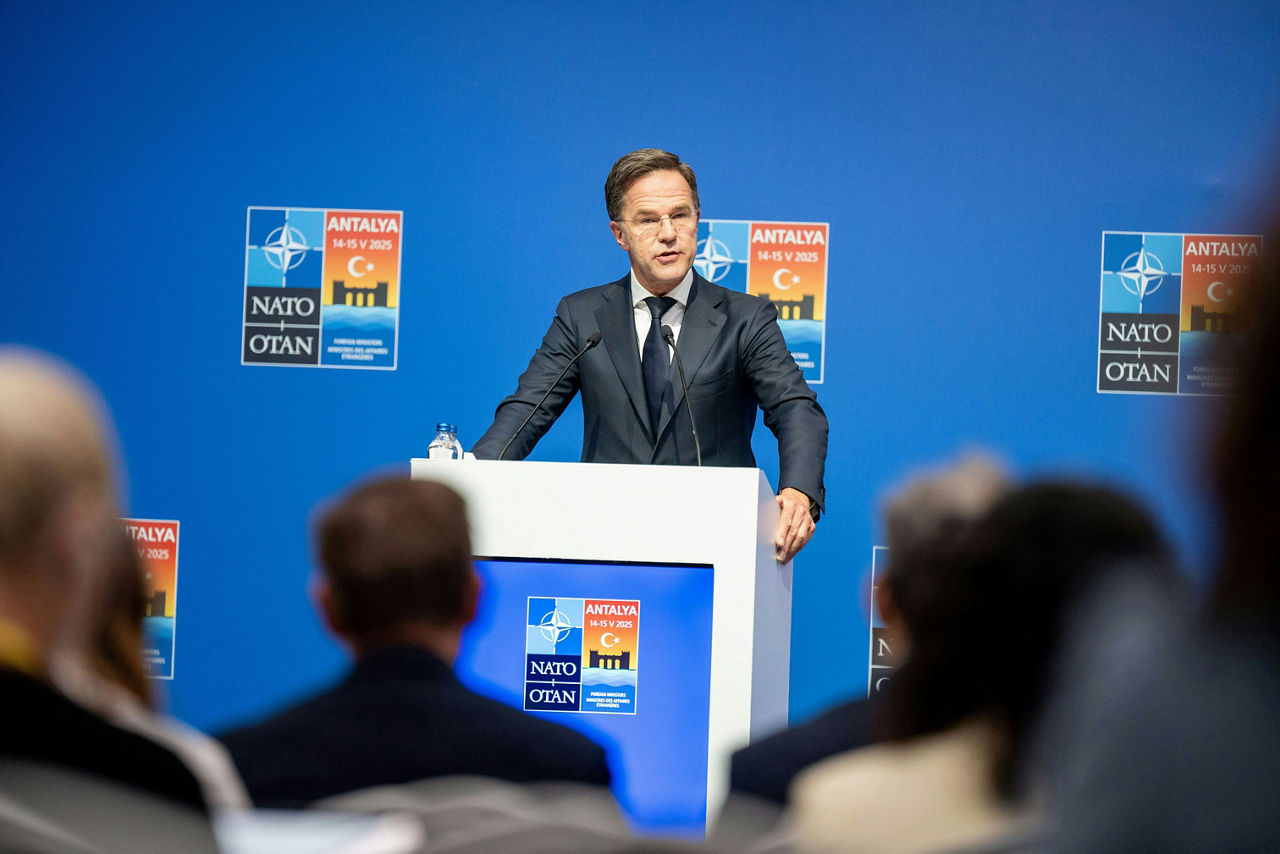 Press conference by NATO Secretary General Mark Rutte following the meetings of NATO Ministers of Foreign Affairs in Antalya, Türkiye