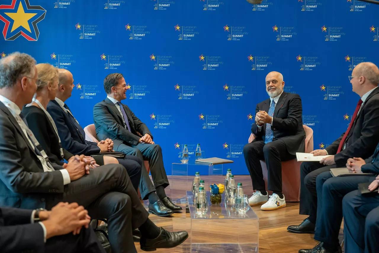 NATO Secretary General Mark Rutte meets with Edi Rama, Prime Minister of Albania