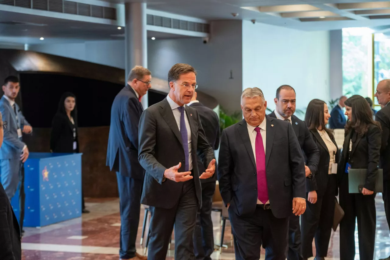 NATO Secretary General Mark Rutte meets with Viktor Orbán, Prime Minister of Hungary