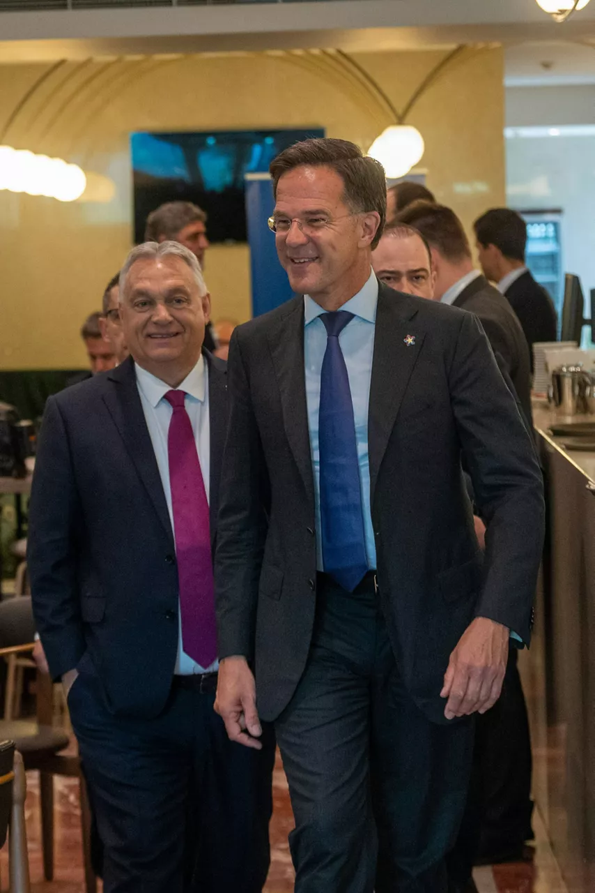 NATO Secretary General Mark Rutte meets with Viktor Orbán, Prime Minister of Hungary