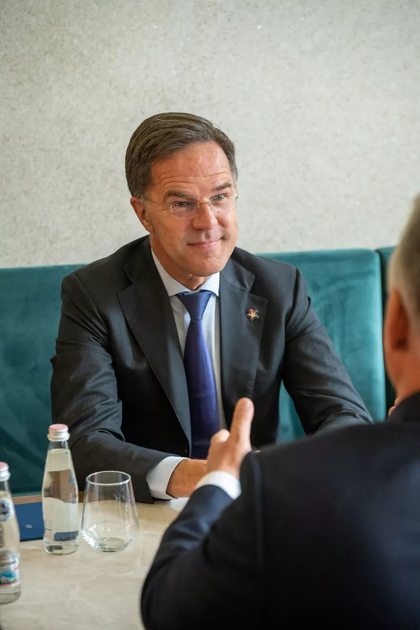 NATO Secretary General Mark Rutte meets with Viktor Orbán, Prime Minister of Hungary