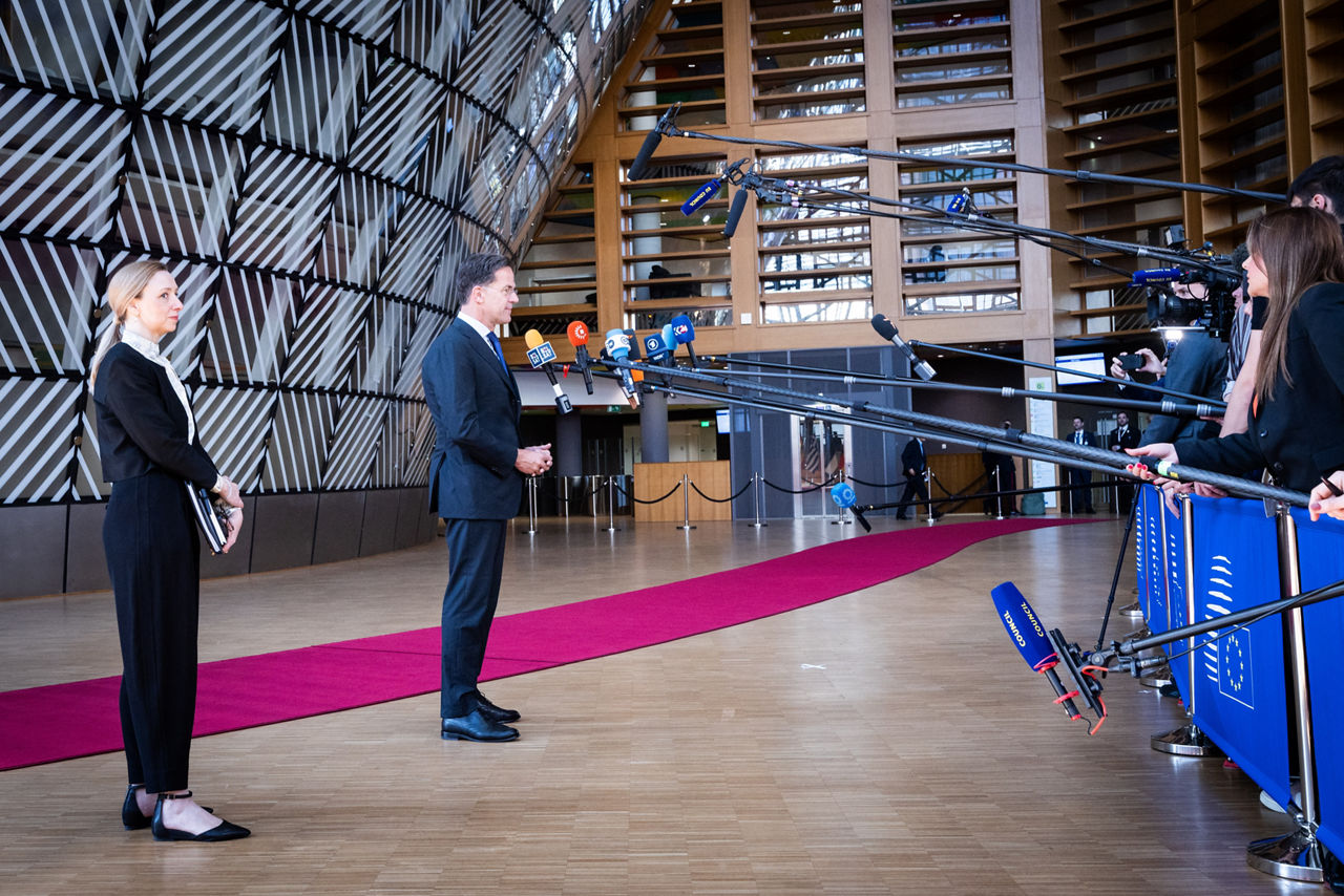 Doorstep statement by NATO Secretary General Mark Rutte ahead of the meeting of the EU Foreign Affairs Council