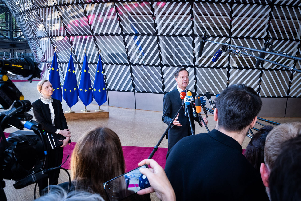 Doorstep statement by NATO Secretary General Mark Rutte ahead of the meeting of the EU Foreign Affairs Council