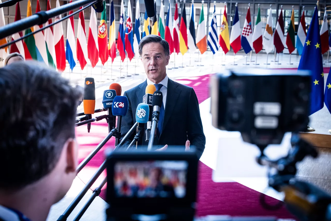 Doorstep statement by NATO Secretary General Mark Rutte ahead of the meeting of the EU Foreign Affairs Council
