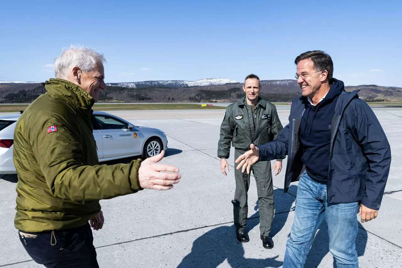 NATO Secretary General Mark Rutte arrives in Norway