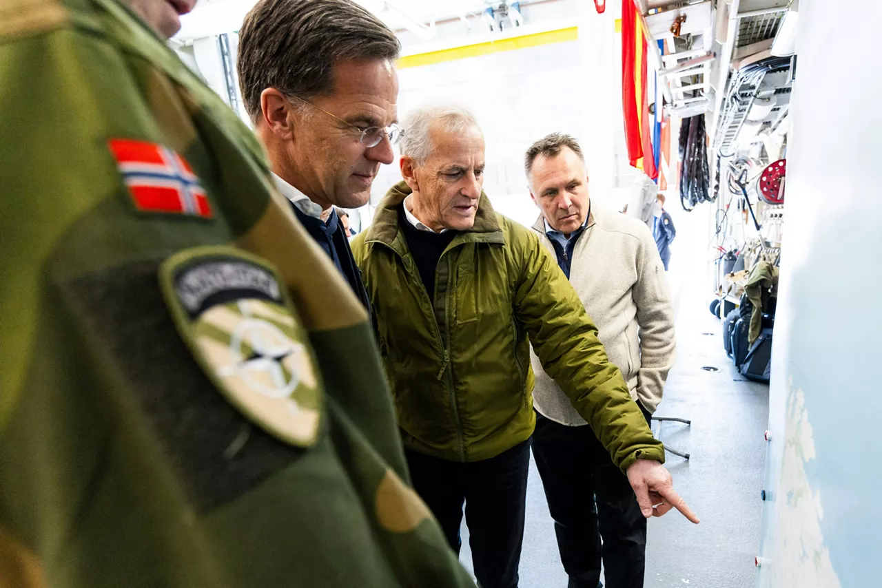 NATO Secretary General Mark Rutte arrives in Norway