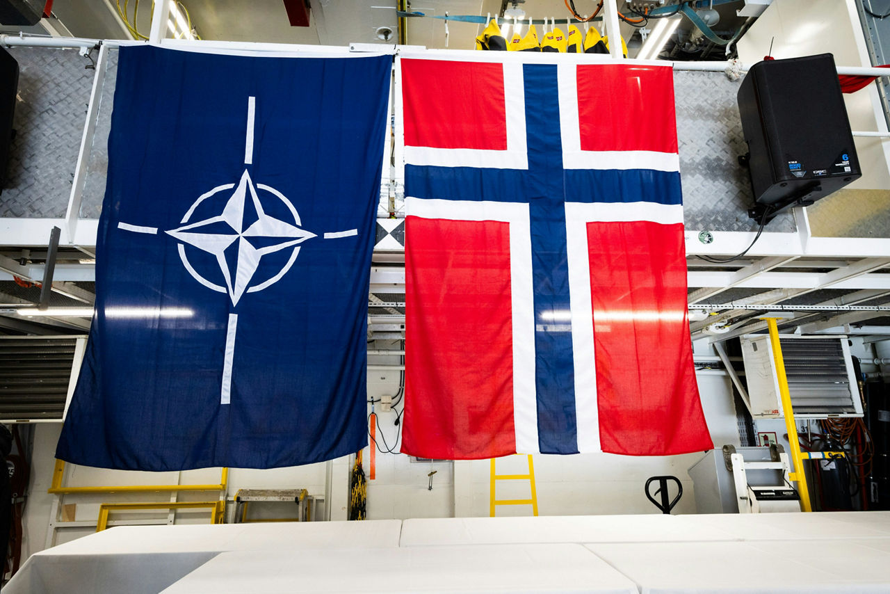 NATO Secretary General Mark Rutte arrives in Norway