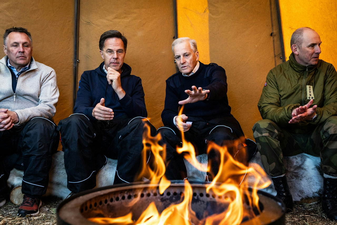 NATO Secretary General Mark Rutte joins a number of military field activities in Norway