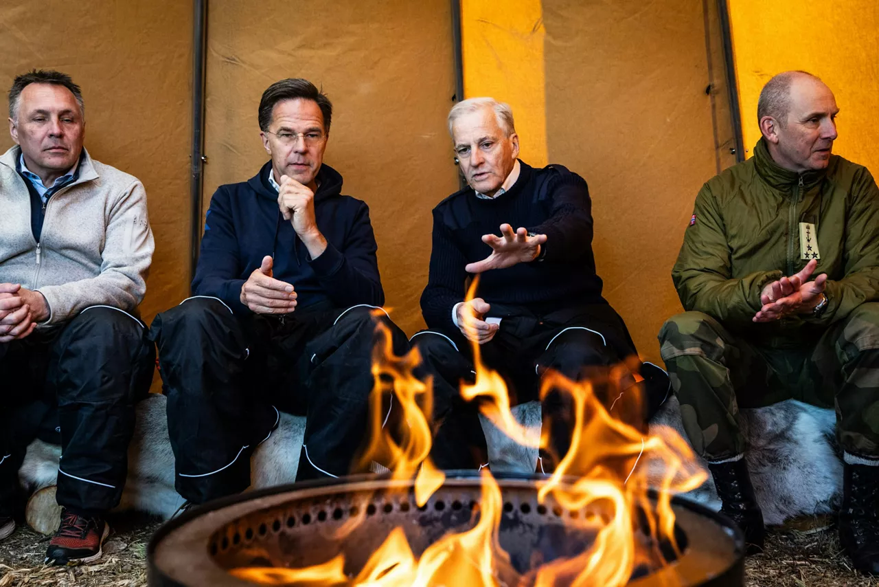 NATO Secretary General Mark Rutte joins a number of military field activities in Norway