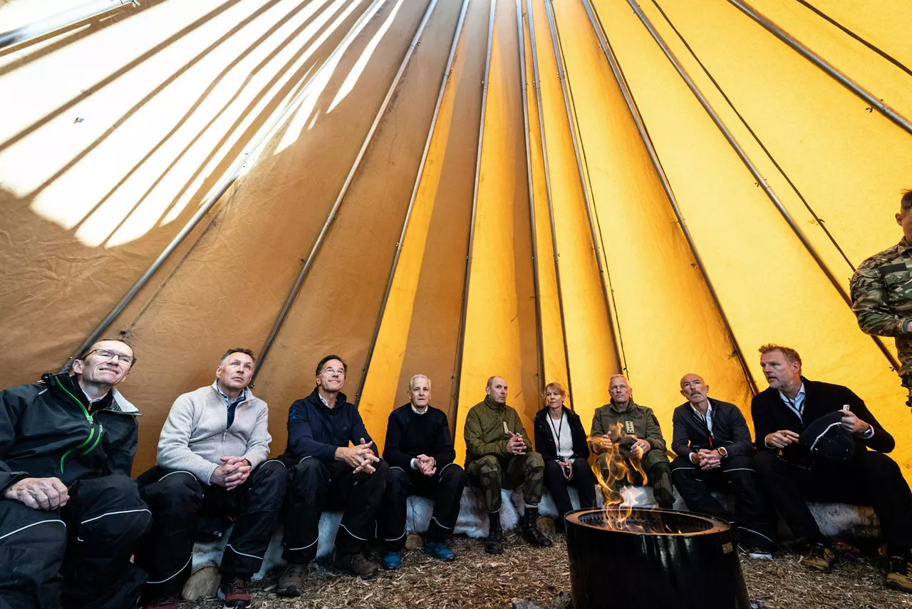 NATO Secretary General Mark Rutte joins a number of military field activities in Norway