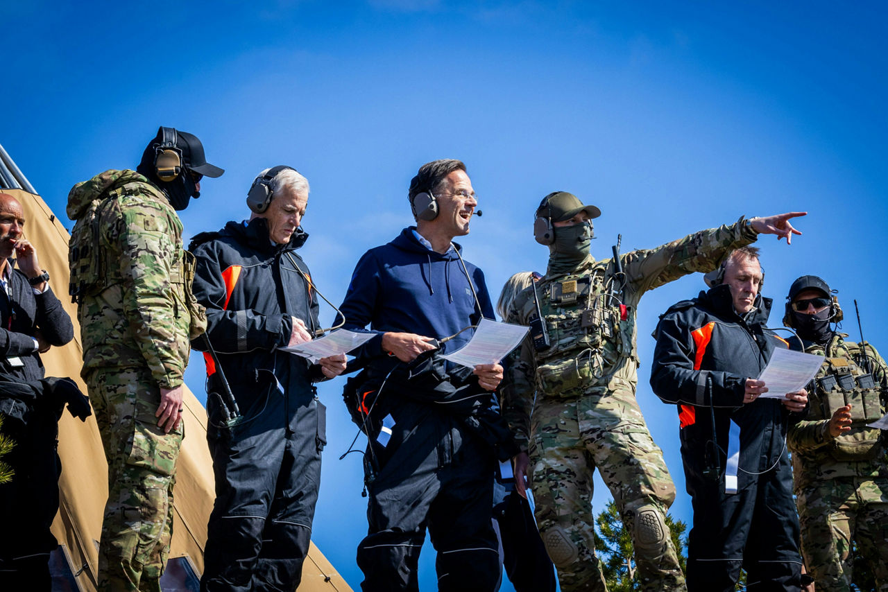 NATO Secretary General Mark Rutte joins a number of military field activities in Norway