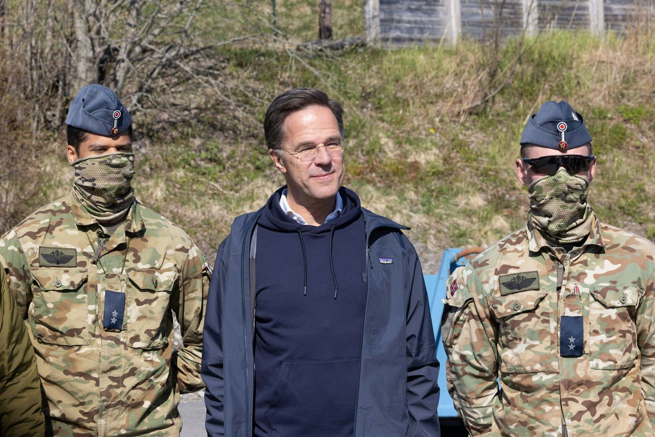NATO Secretary General Mark Rutte joins a number of military field activities in Norway