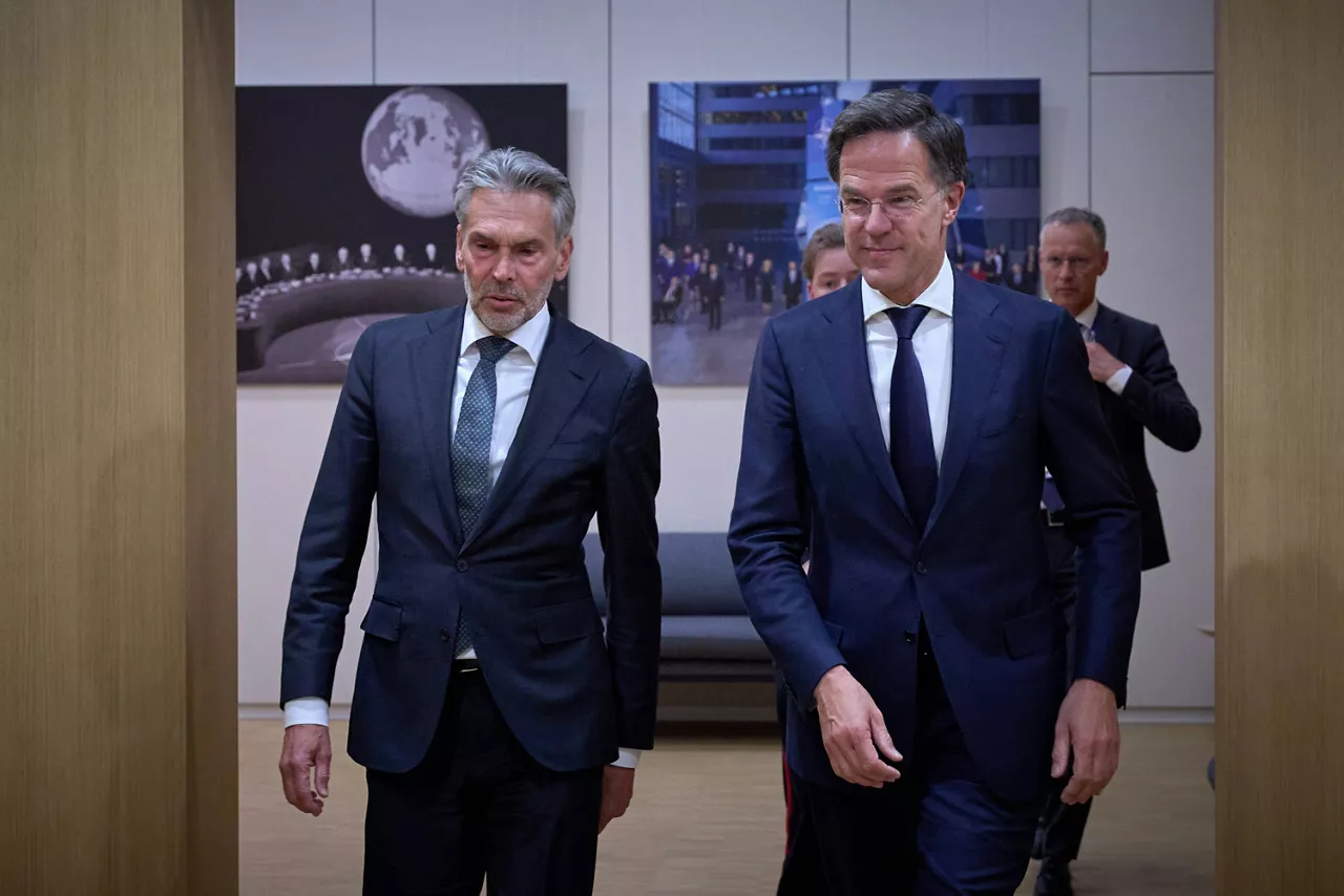 NATO Secretary General Mark Rutte meets with Dick Schoof, Prime Minister of the Netherlands