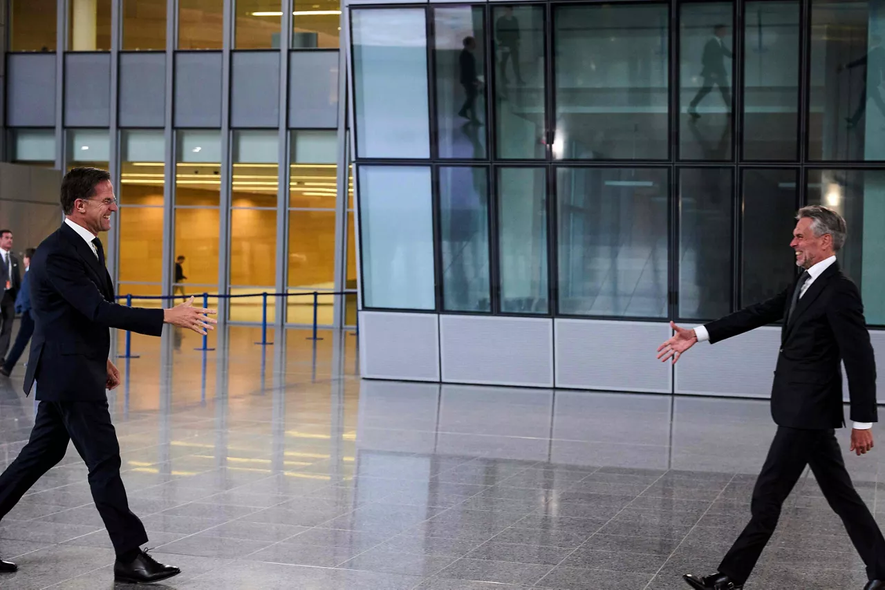 NATO Secretary General Mark Rutte meets with Dick Schoof, Prime Minister of the Netherlands