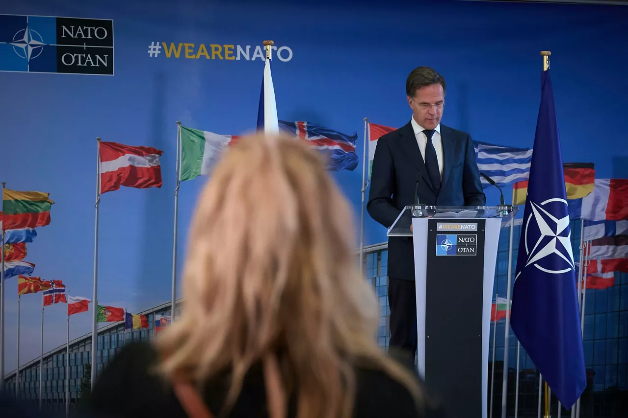 NATO Secretary General Mark Rutte meets with Petr Pavel, President of Czechia