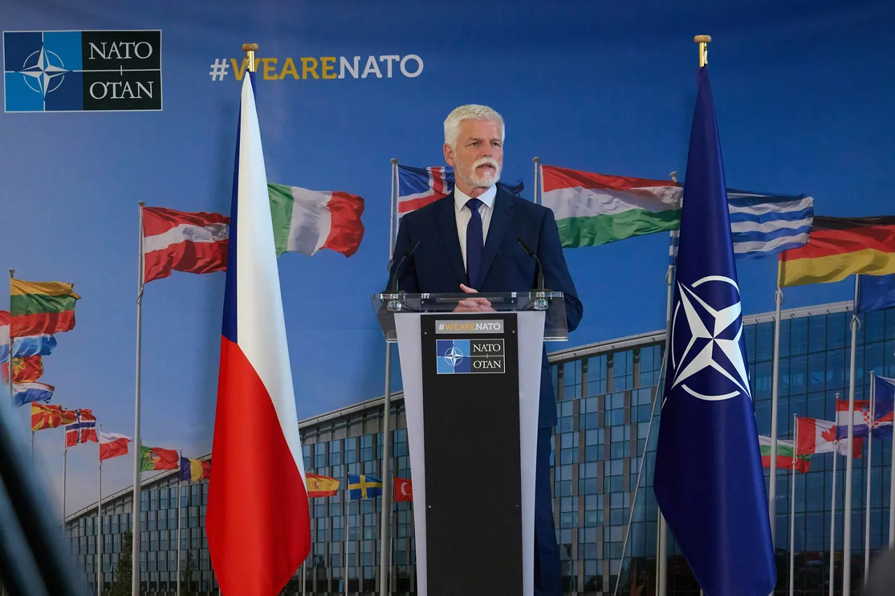 NATO Secretary General Mark Rutte meets with Petr Pavel, President of Czechia