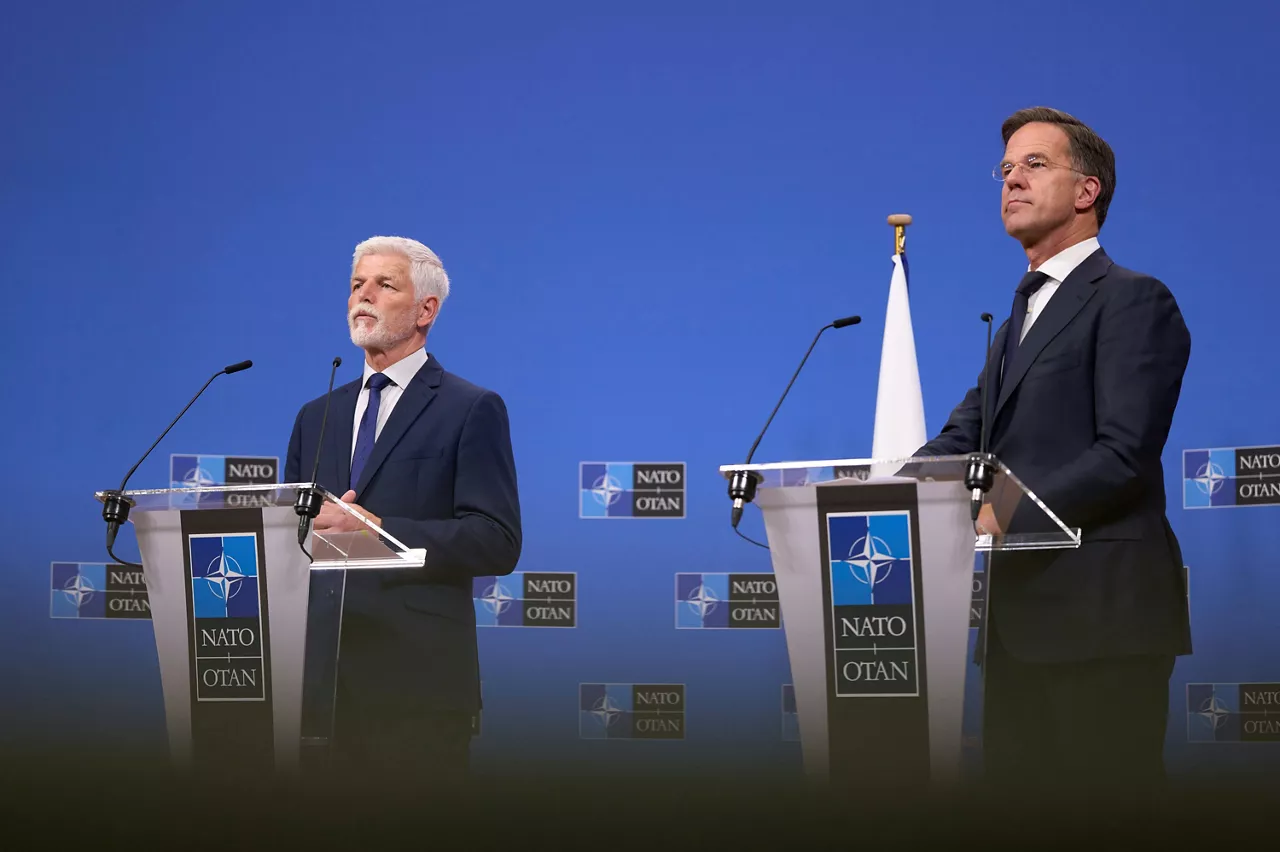 NATO Secretary General Mark Rutte meets with Petr Pavel, President of Czechia