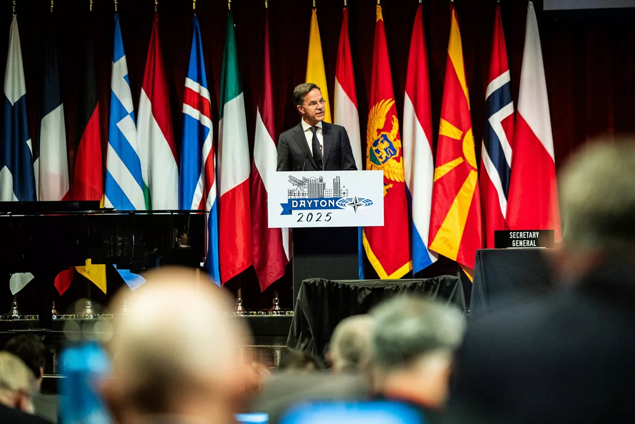 NATO Secretary General Mark Rutte addresses the NATO Parliamentary Assembly (NPA) 