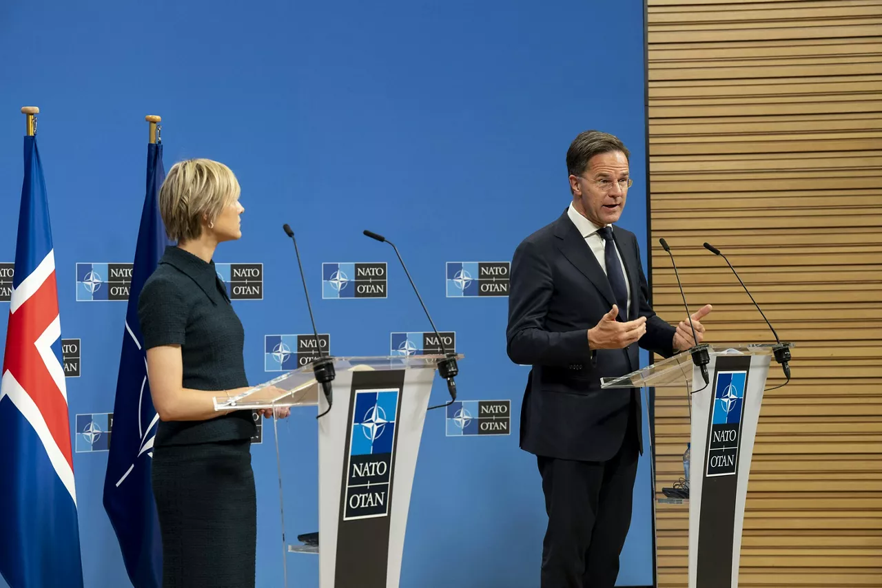 NATO Secretary General Mark Rutte meets with Prime Minister of Iceland, Kristrún Frostadóttir