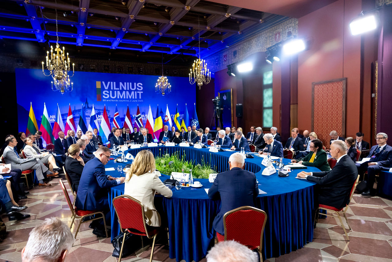 NATO Secretary General attends the Vilnius Summit with B9 and Nordic countries