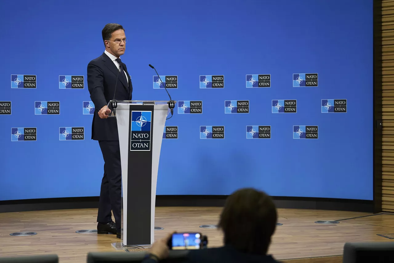 Press conference by NATO Secretary General Mark Rutte ahead of the meetings of NATO Defence Ministers in Brussels