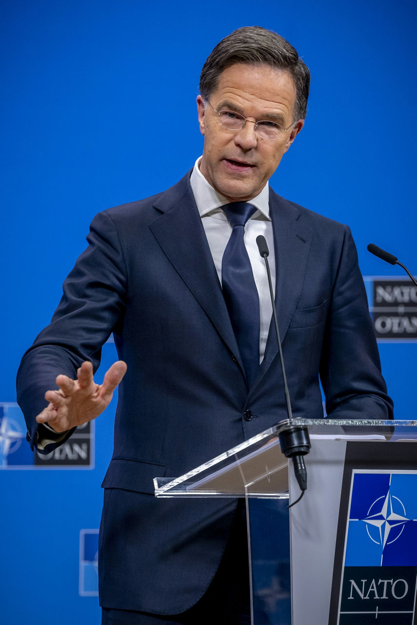 Press conference by NATO Secretary General Mark Rutte ahead of the meetings of NATO Defence Ministers in Brussels