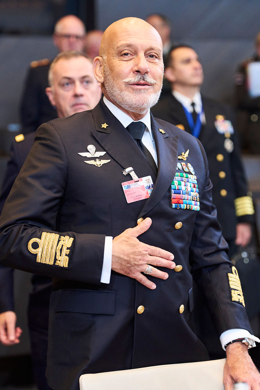 Chair of the Military Committee Admiral Giuseppe Cavo Dragone