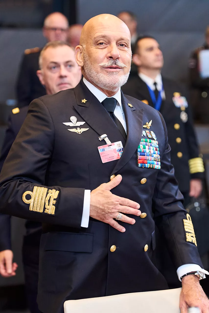 Chair of the Military Committee Admiral Giuseppe Cavo Dragone