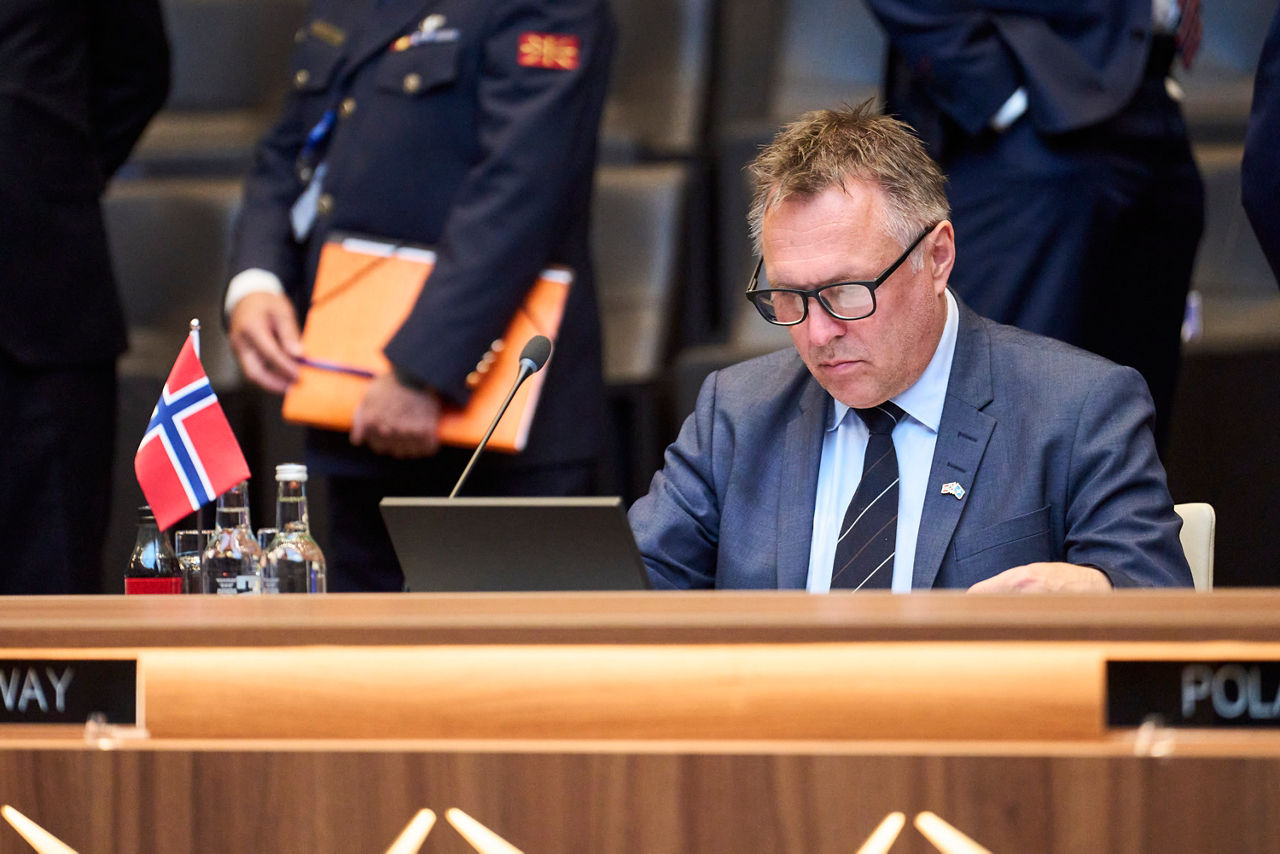 Tore O. Sandvik (Minister of Defence, Norway)