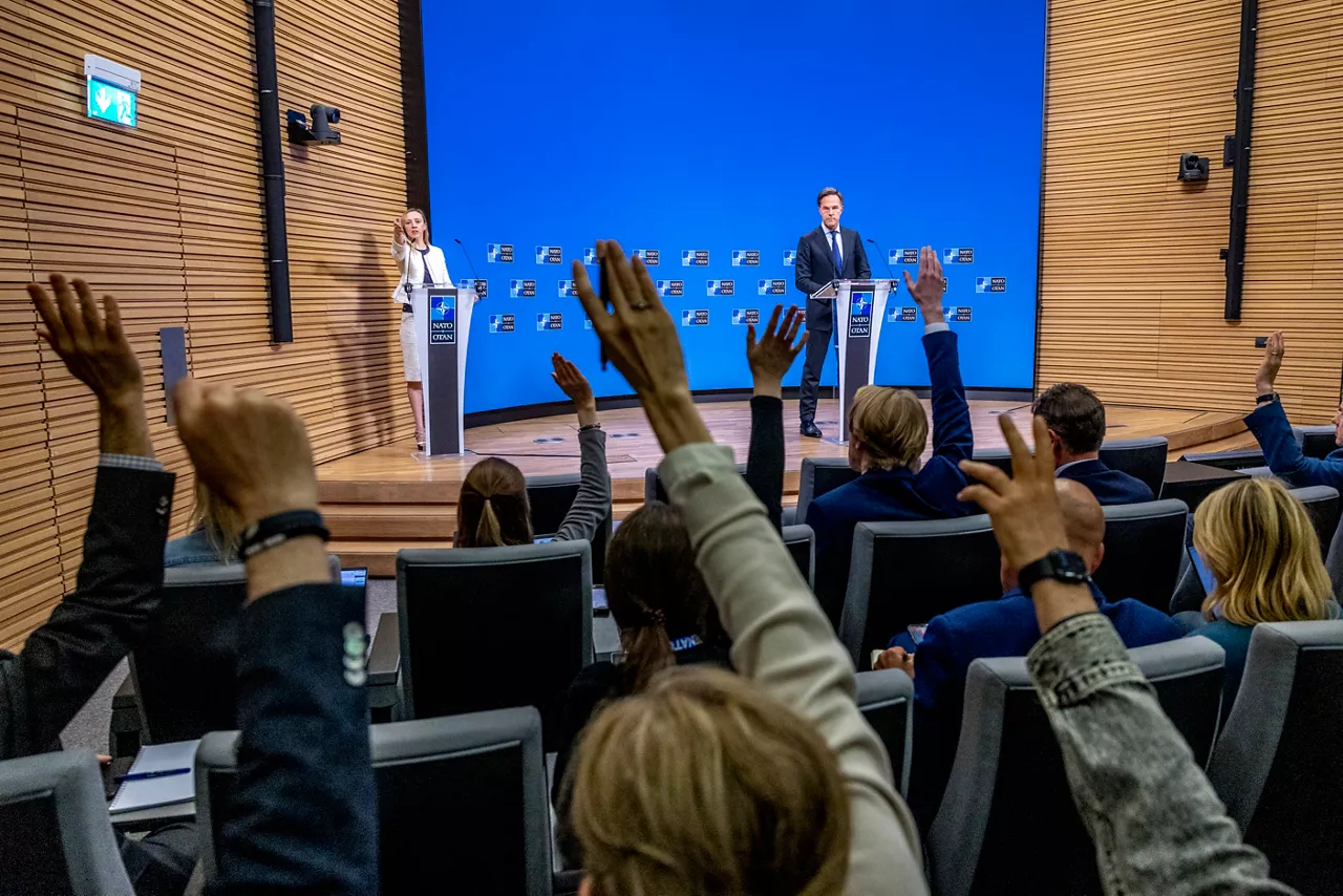 Press conference by NATO Secretary General Mark Rutte following the meetings of NATO Defence Ministers in Brussels