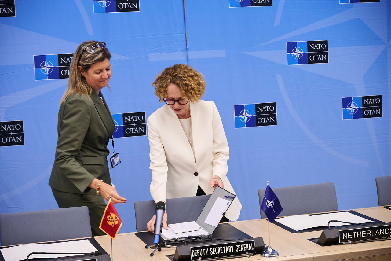 NATO Deputy Secretary General Radmila Shekerinska