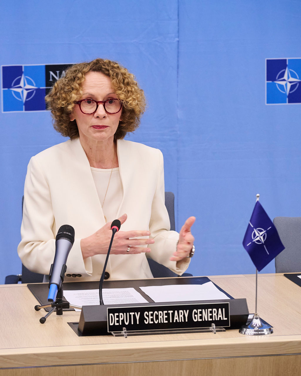 NATO Deputy Secretary General Radmila Shekerinska