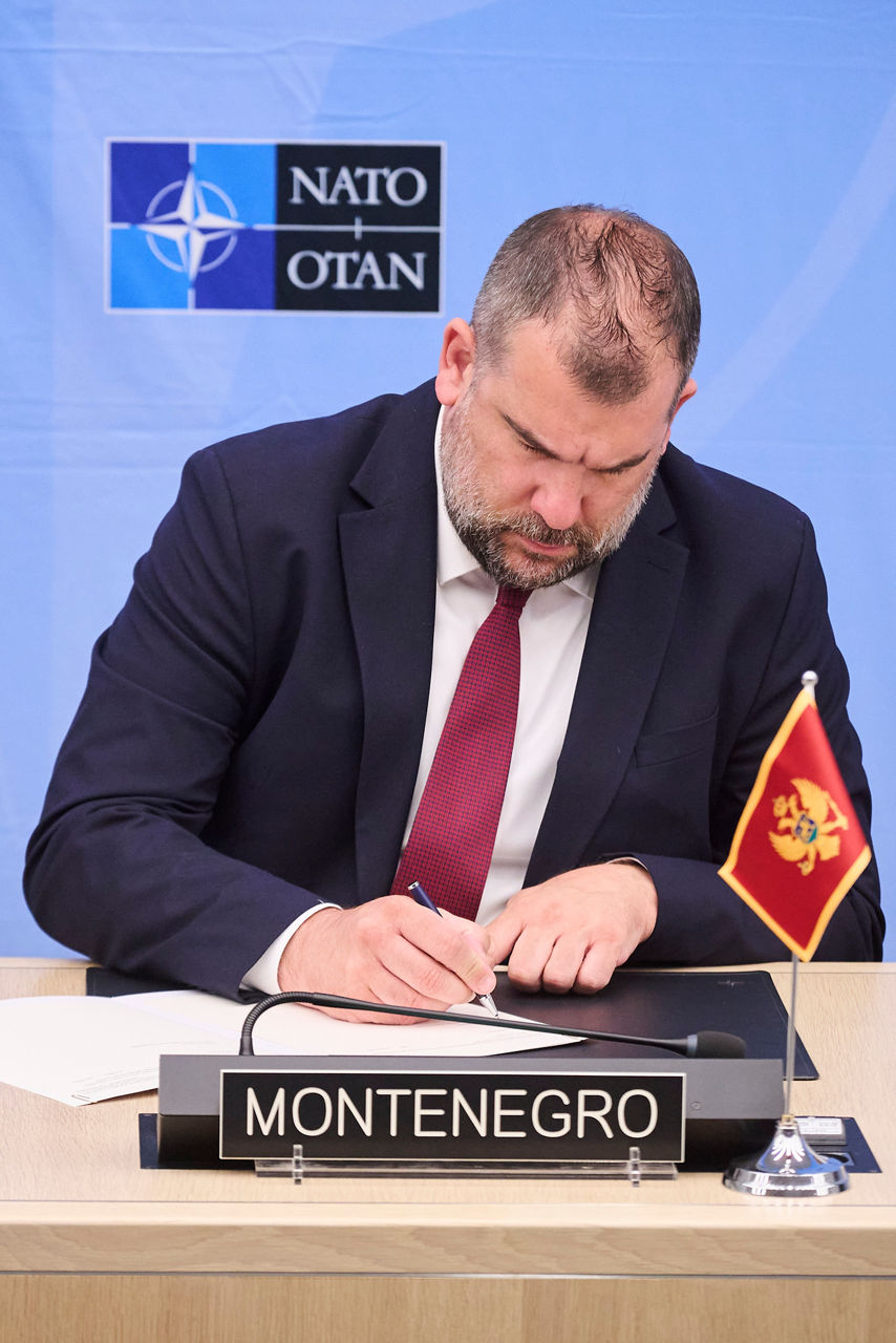 Dragan Krapović (Minister of Defence, Montenegro)