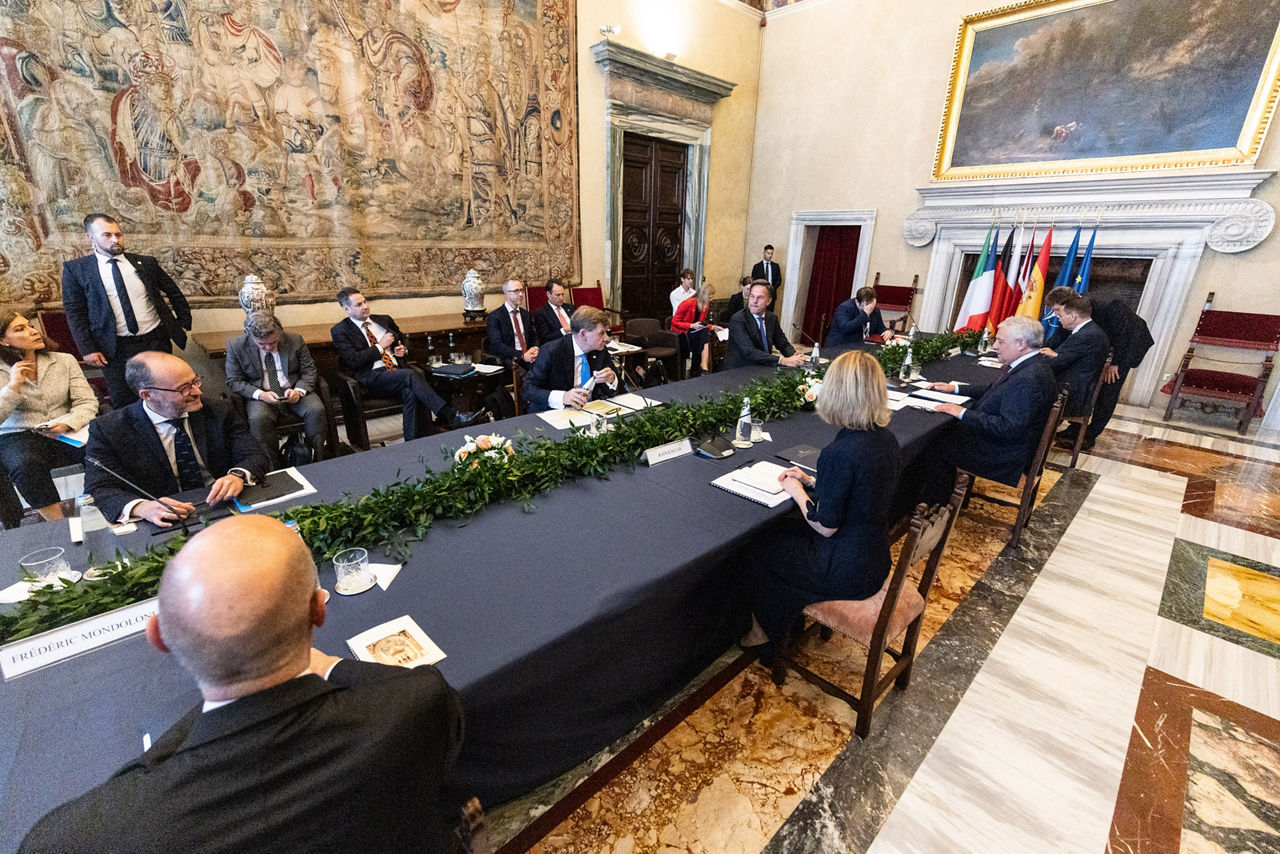 Weimar Plus meeting with NATO Secretary General Mark Rutte